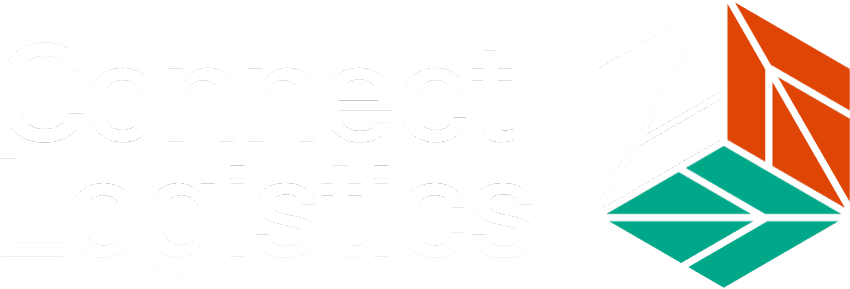 Connect Logistics Logo White