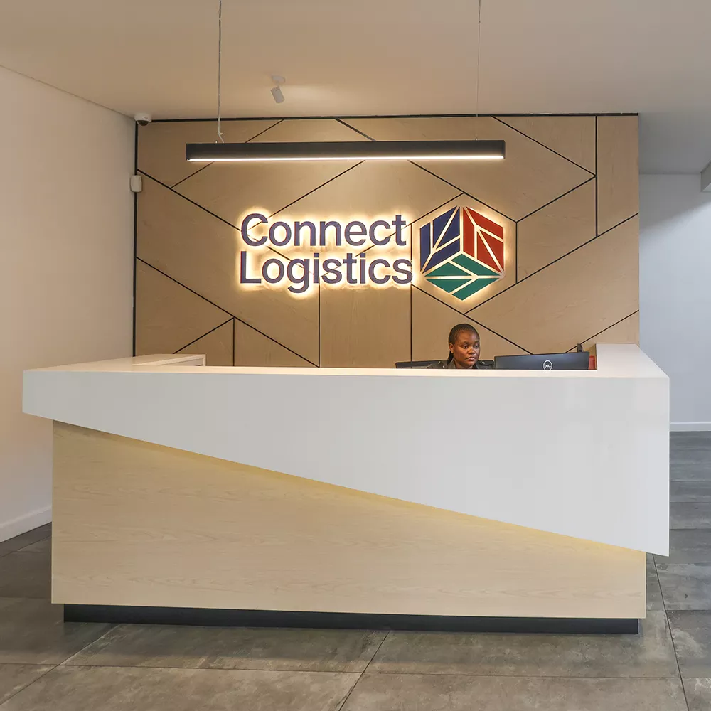 Connect Logistics Reception Area