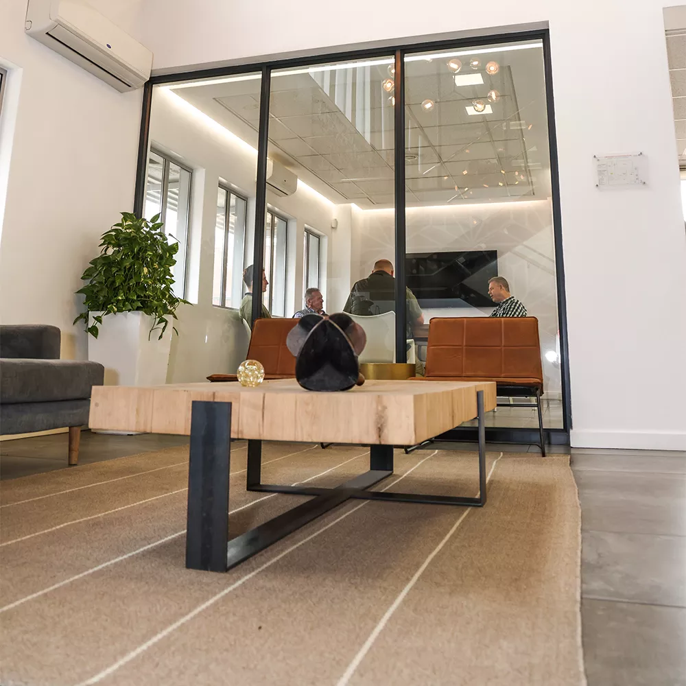 Reception Area Facing Director's Office