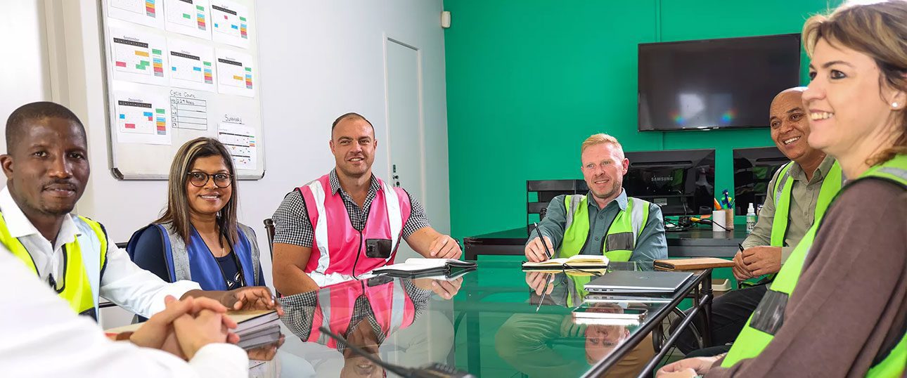 Meeting in Warehouse Admin Block