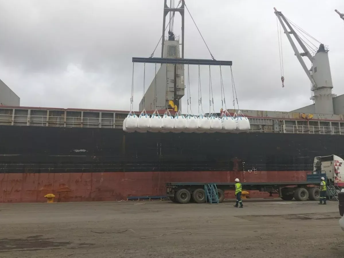 Cargo Dispatched from Bulk Vessel
